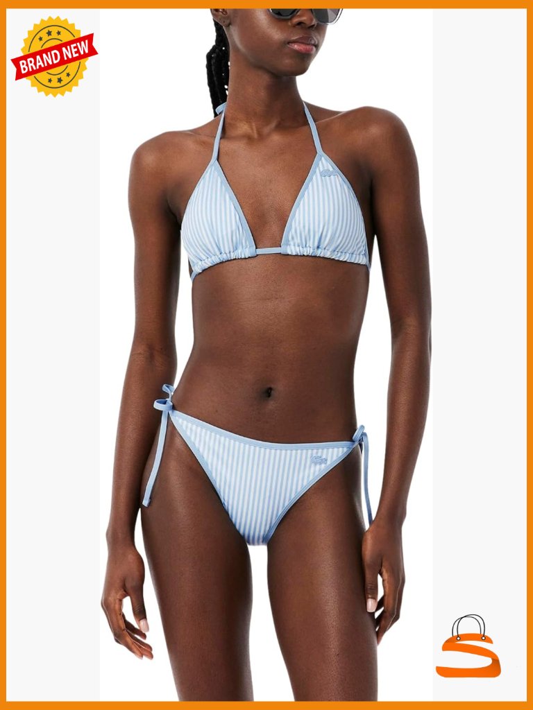 Halter Bikini Top With Removable Cups Upf 15 Recycled Polyester